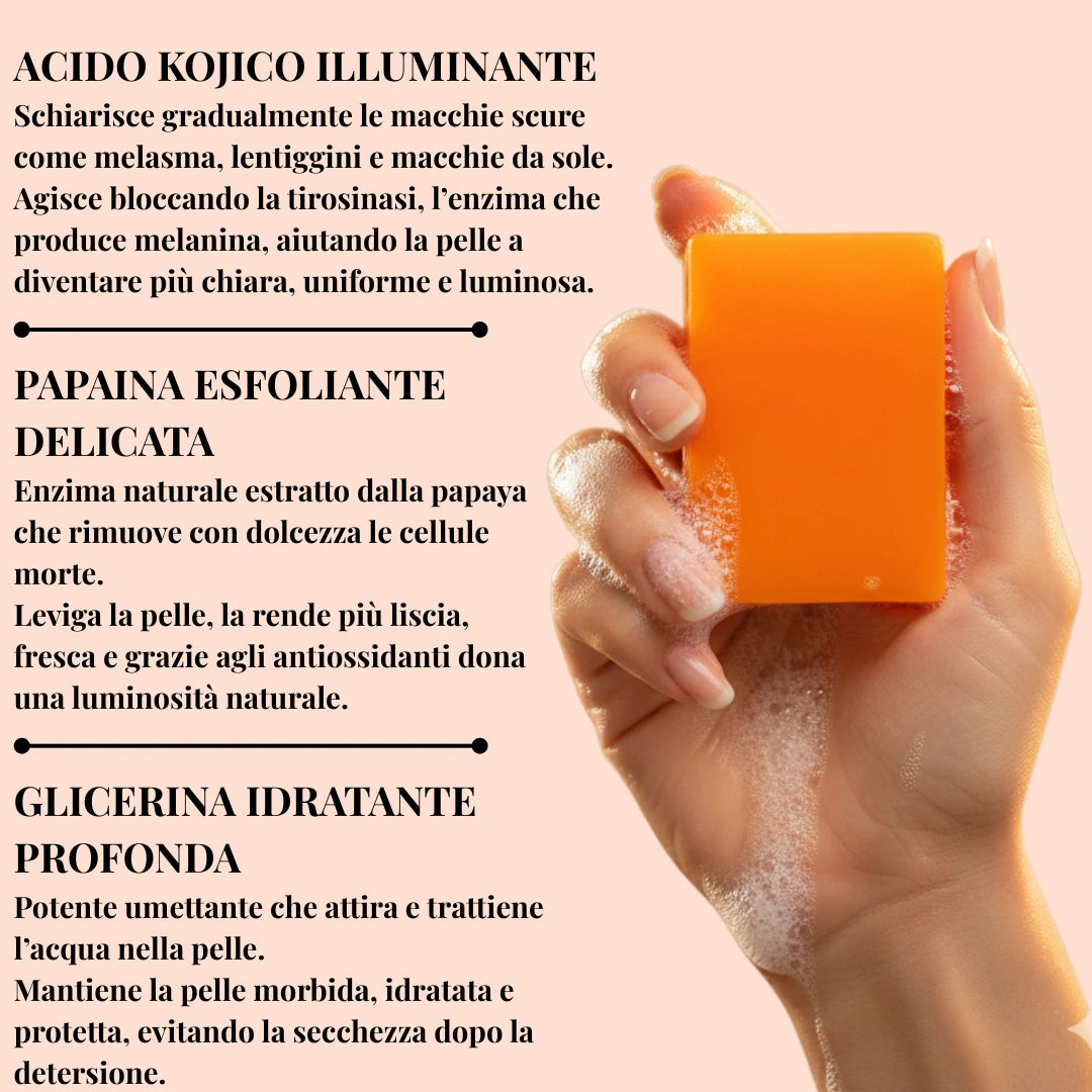 KojiGlow - Sapone illuminante anti-macchie
