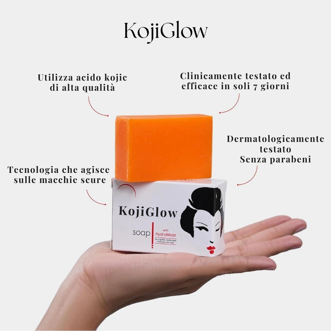 KojiGlow - Sapone illuminante anti-macchie