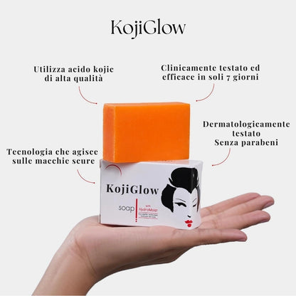 KojiGlow - Sapone illuminante anti-macchie