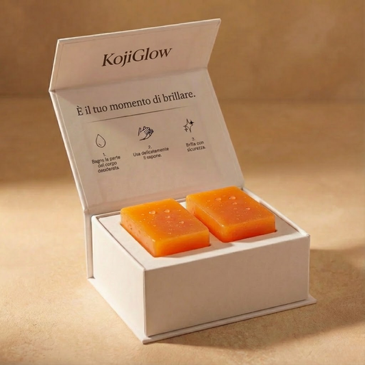KojiGlow - Saponetta illuminante anti-macchie